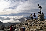 Anello del MONTE CADELLE da Foppolo-Passi Dordona-Lupi-Porcile il 4 ottobre 2017 - FOTOGALLERY